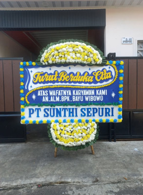 Papan Bunga Duka di Cipancar